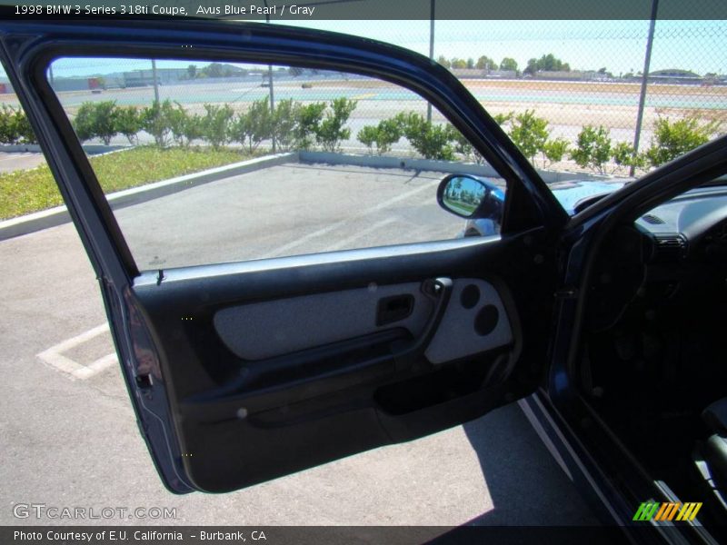 Avus Blue Pearl / Gray 1998 BMW 3 Series 318ti Coupe