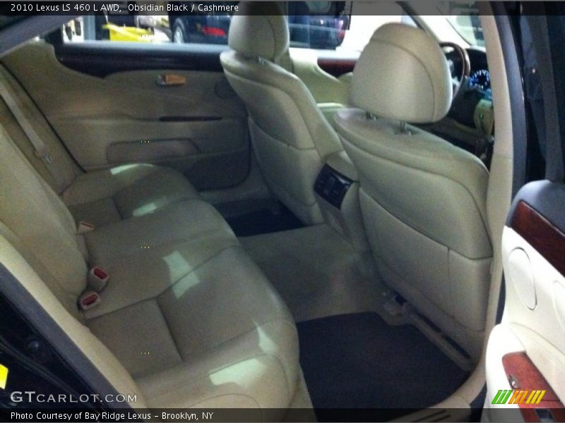 Obsidian Black / Cashmere 2010 Lexus LS 460 L AWD