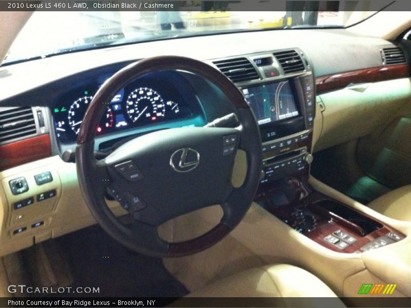 Obsidian Black / Cashmere 2010 Lexus LS 460 L AWD