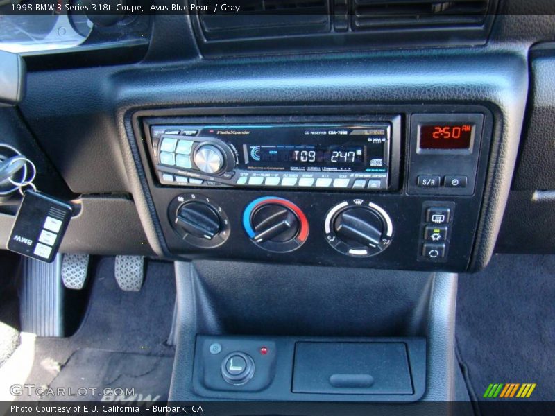 Avus Blue Pearl / Gray 1998 BMW 3 Series 318ti Coupe