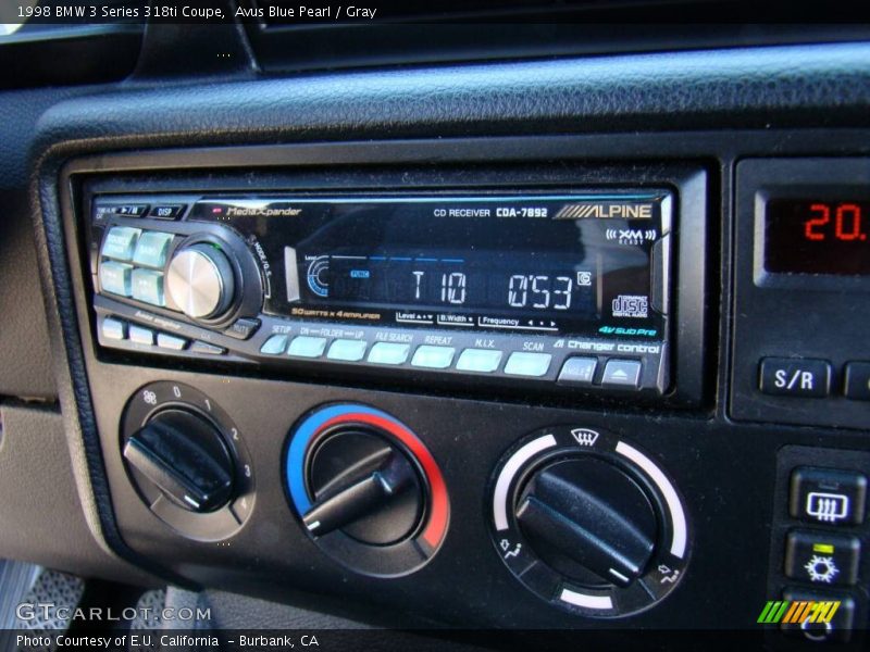 Avus Blue Pearl / Gray 1998 BMW 3 Series 318ti Coupe