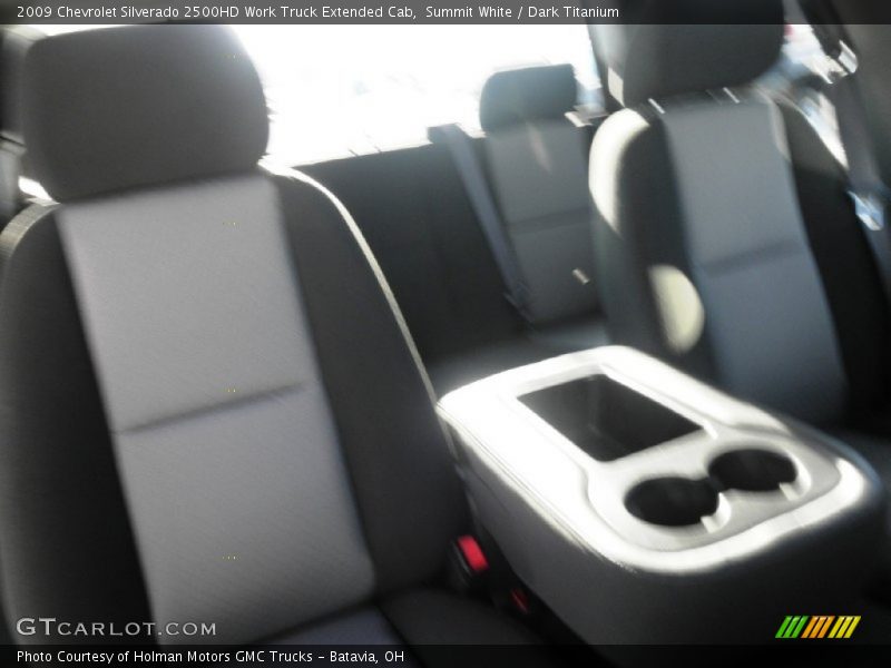 Summit White / Dark Titanium 2009 Chevrolet Silverado 2500HD Work Truck Extended Cab