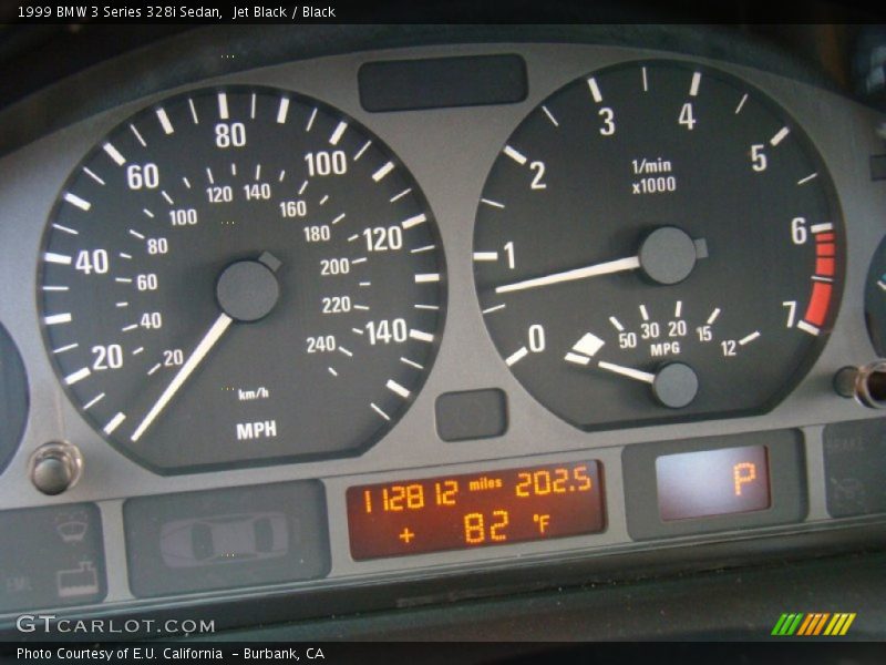 Jet Black / Black 1999 BMW 3 Series 328i Sedan