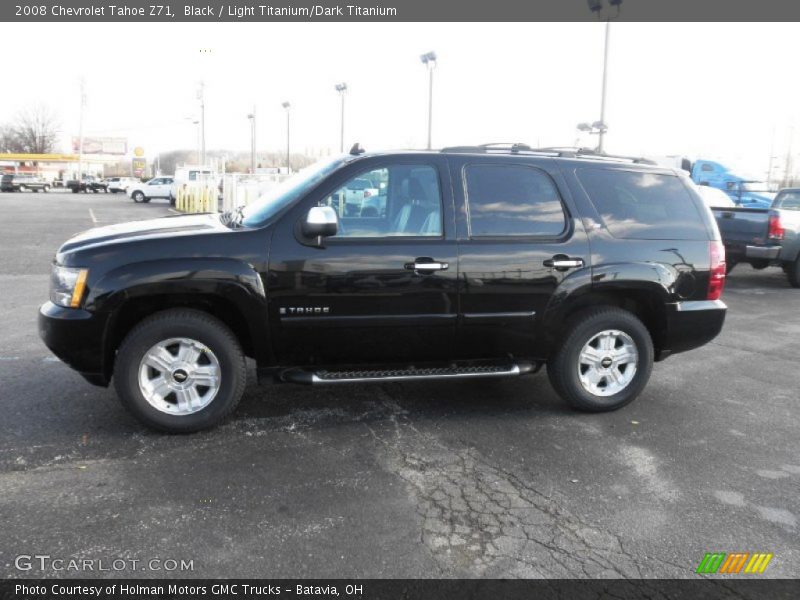 Black / Light Titanium/Dark Titanium 2008 Chevrolet Tahoe Z71