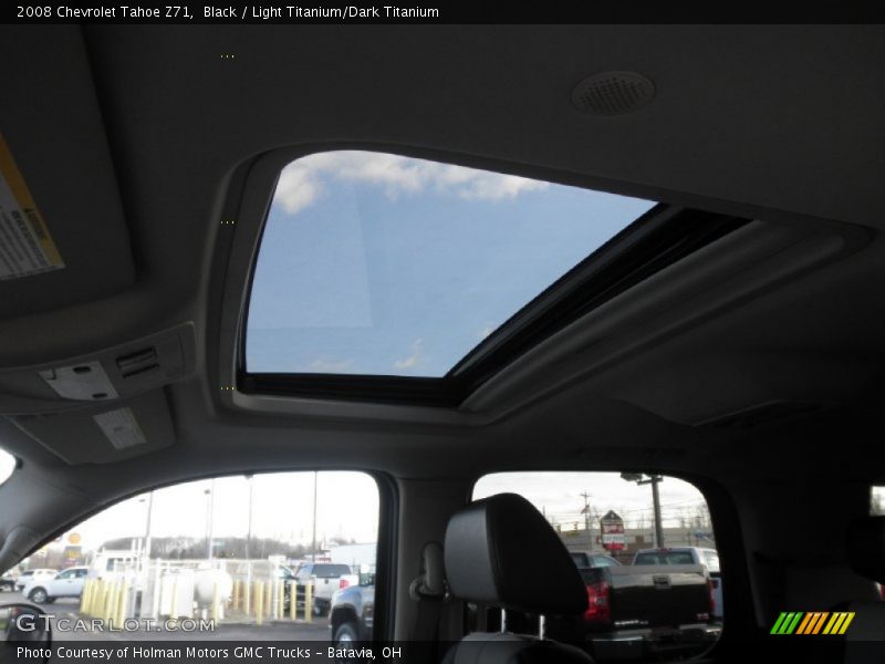 Black / Light Titanium/Dark Titanium 2008 Chevrolet Tahoe Z71