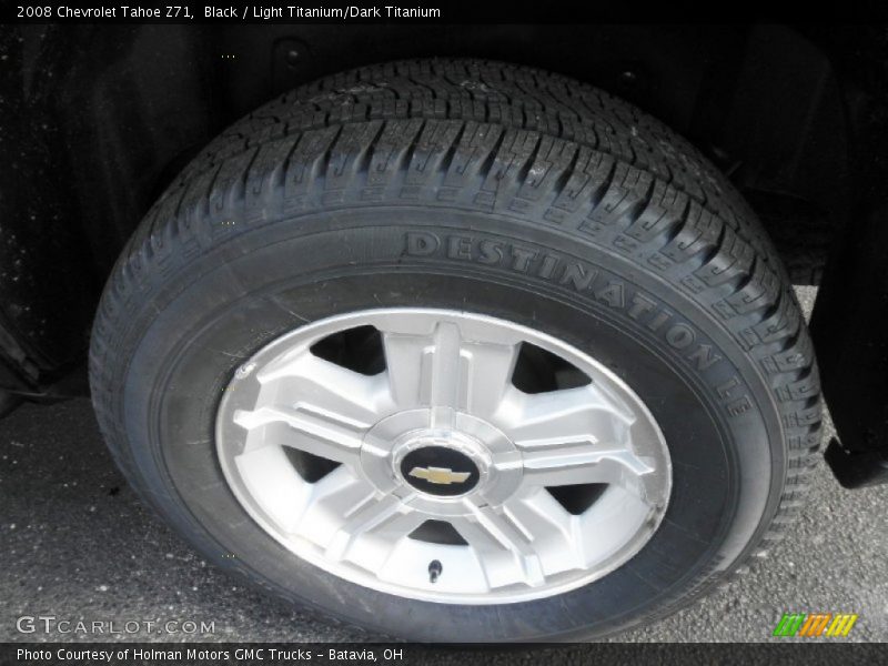 Black / Light Titanium/Dark Titanium 2008 Chevrolet Tahoe Z71