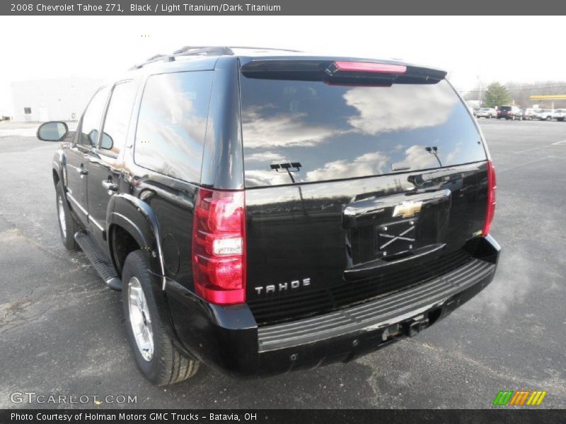 Black / Light Titanium/Dark Titanium 2008 Chevrolet Tahoe Z71