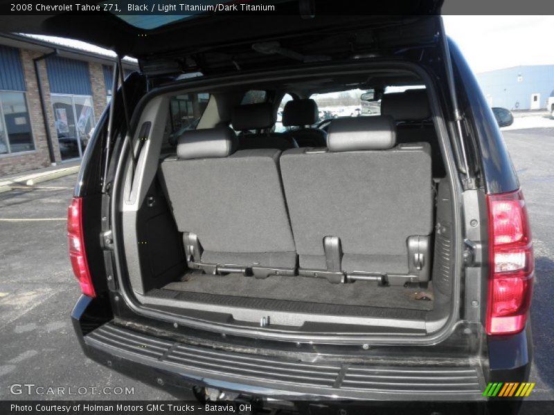Black / Light Titanium/Dark Titanium 2008 Chevrolet Tahoe Z71