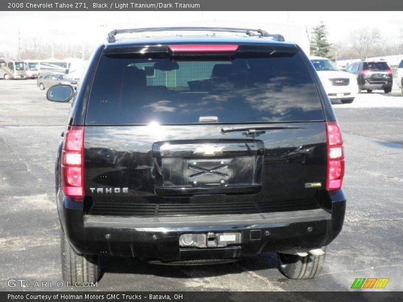 Black / Light Titanium/Dark Titanium 2008 Chevrolet Tahoe Z71
