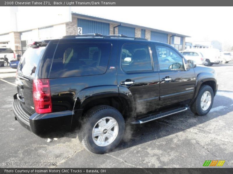 Black / Light Titanium/Dark Titanium 2008 Chevrolet Tahoe Z71