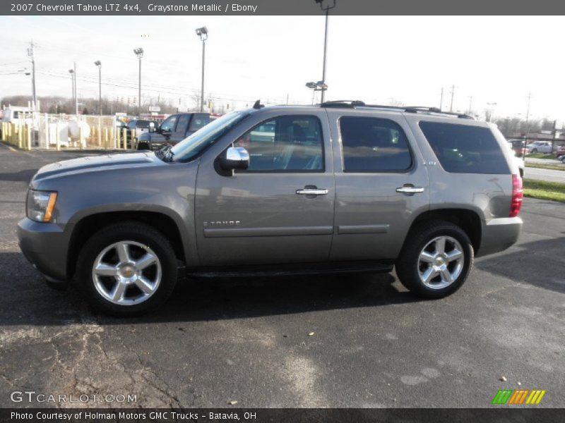 Graystone Metallic / Ebony 2007 Chevrolet Tahoe LTZ 4x4