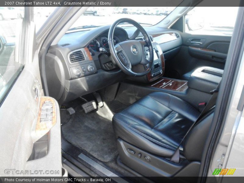 Graystone Metallic / Ebony 2007 Chevrolet Tahoe LTZ 4x4