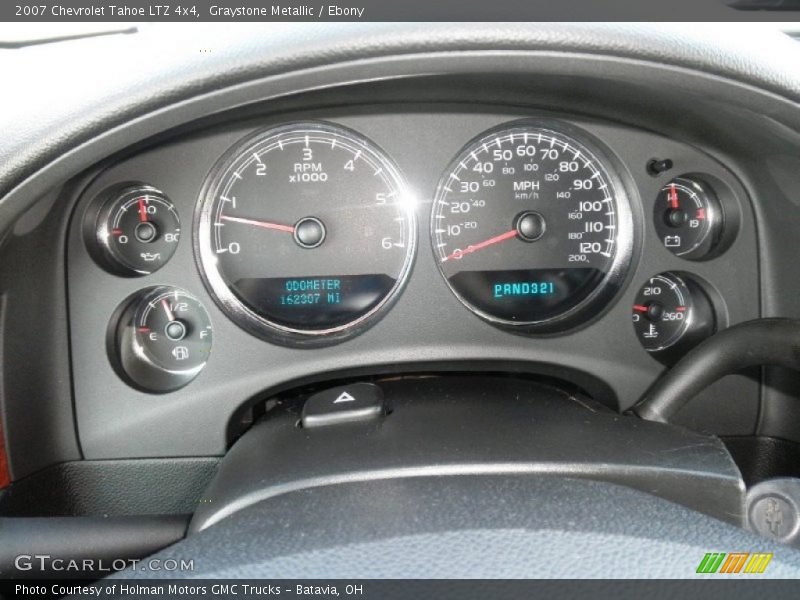 Graystone Metallic / Ebony 2007 Chevrolet Tahoe LTZ 4x4