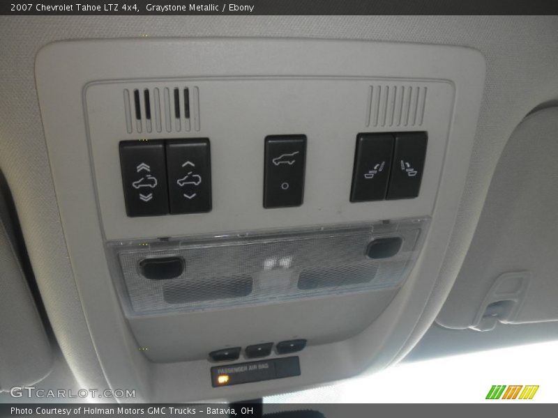 Graystone Metallic / Ebony 2007 Chevrolet Tahoe LTZ 4x4