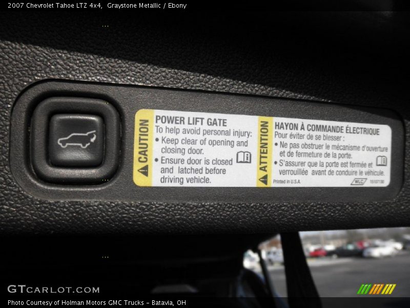 Graystone Metallic / Ebony 2007 Chevrolet Tahoe LTZ 4x4