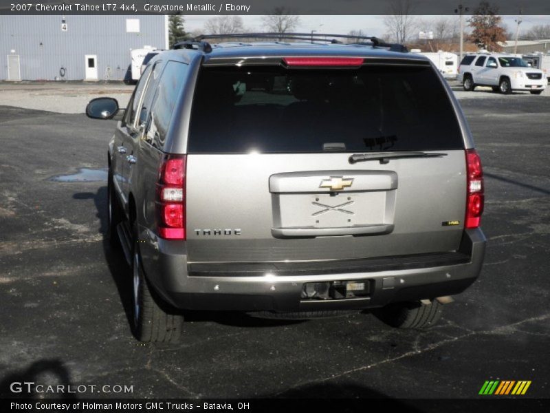 Graystone Metallic / Ebony 2007 Chevrolet Tahoe LTZ 4x4