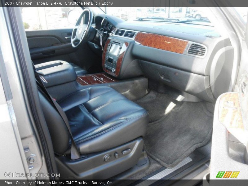Graystone Metallic / Ebony 2007 Chevrolet Tahoe LTZ 4x4