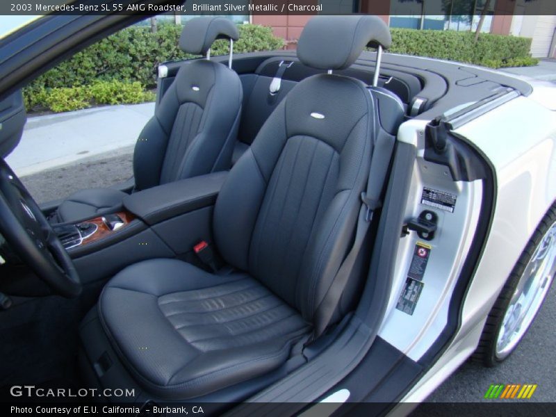 Drivers seat in AMG Black - 2003 Mercedes-Benz SL 55 AMG Roadster