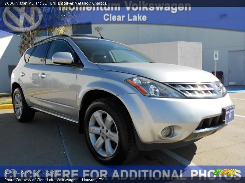 Brilliant Silver Metallic / Charcoal 2006 Nissan Murano SL