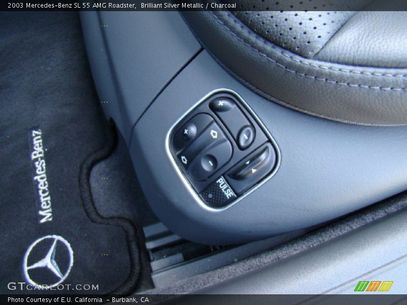 Drivers seat controls - 2003 Mercedes-Benz SL 55 AMG Roadster