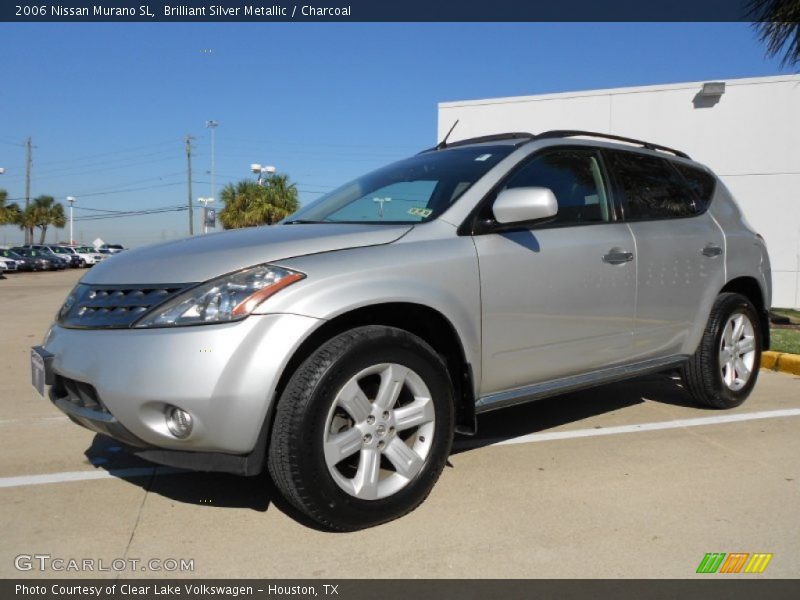 Brilliant Silver Metallic / Charcoal 2006 Nissan Murano SL