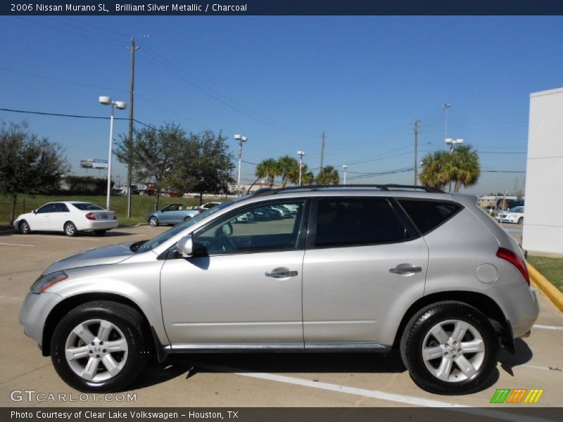 Brilliant Silver Metallic / Charcoal 2006 Nissan Murano SL