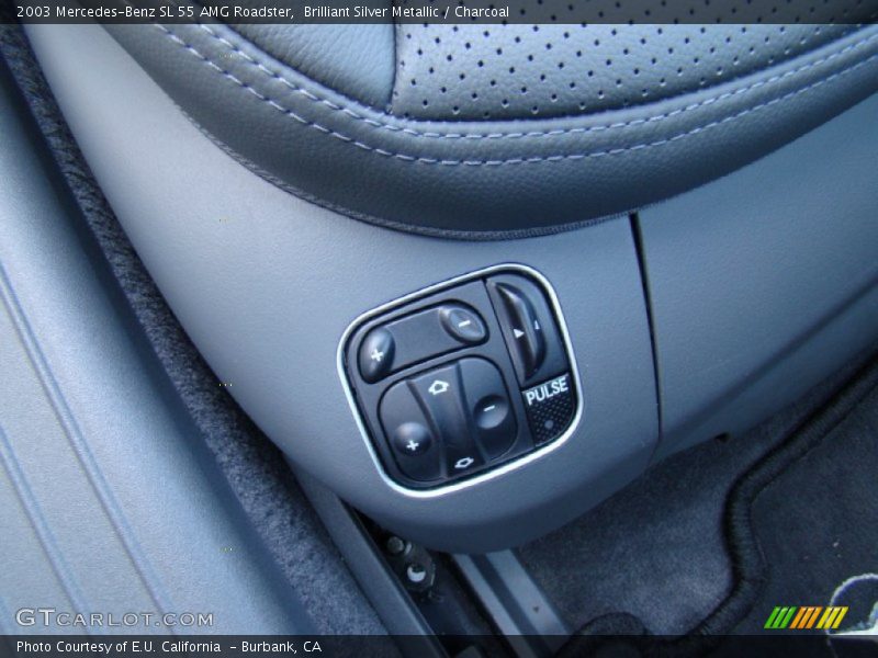 Passengers seat controls - 2003 Mercedes-Benz SL 55 AMG Roadster
