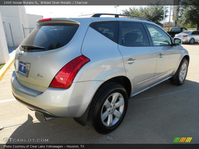 Brilliant Silver Metallic / Charcoal 2006 Nissan Murano SL