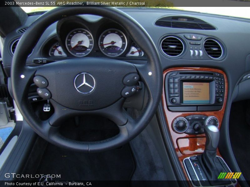 Dashboard of 2003 SL 55 AMG Roadster