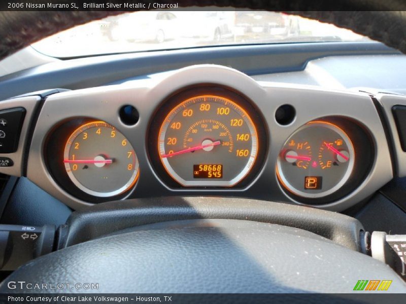 Brilliant Silver Metallic / Charcoal 2006 Nissan Murano SL