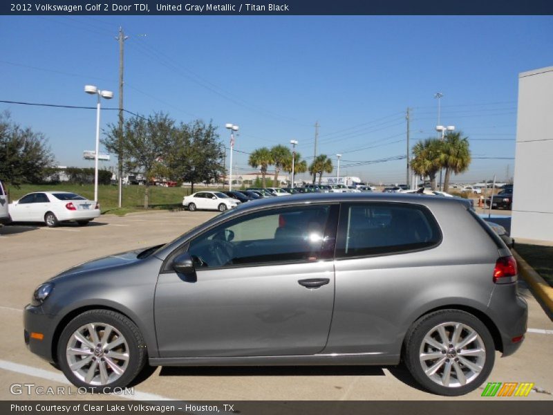 2012 Golf 2 Door TDI United Gray Metallic