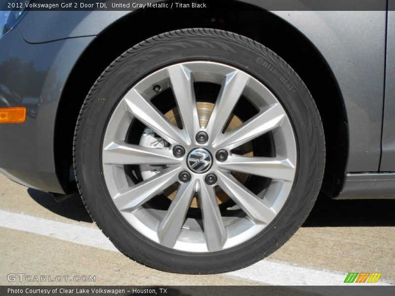 2012 Golf 2 Door TDI Wheel