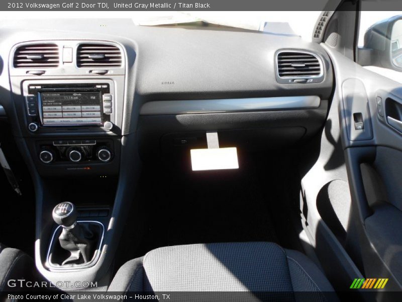United Gray Metallic / Titan Black 2012 Volkswagen Golf 2 Door TDI