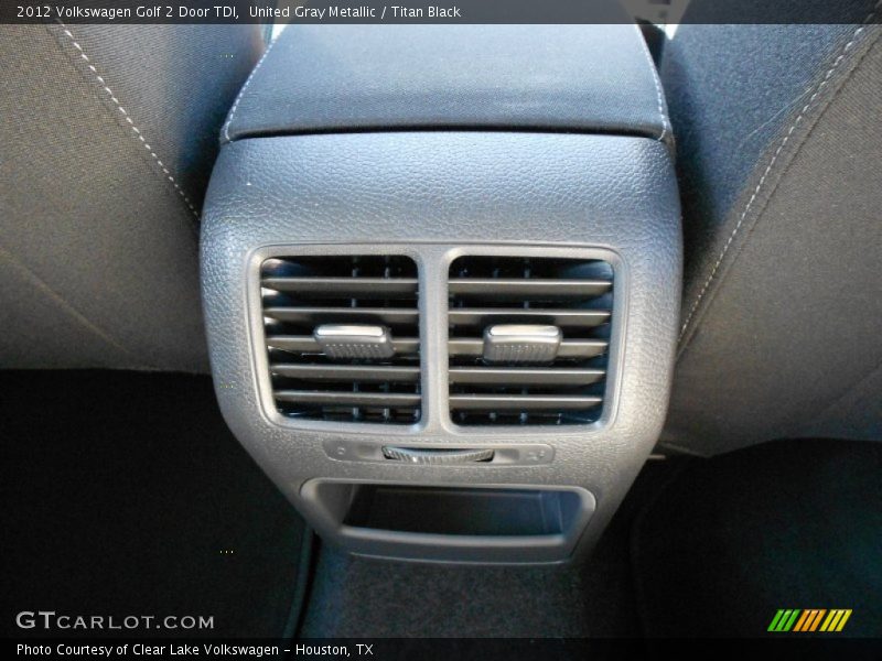 United Gray Metallic / Titan Black 2012 Volkswagen Golf 2 Door TDI
