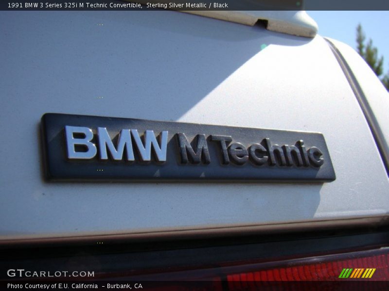 BMW M Technic badge - 1991 BMW 3 Series 325i M Technic Convertible
