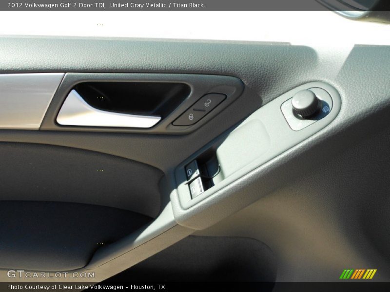 United Gray Metallic / Titan Black 2012 Volkswagen Golf 2 Door TDI