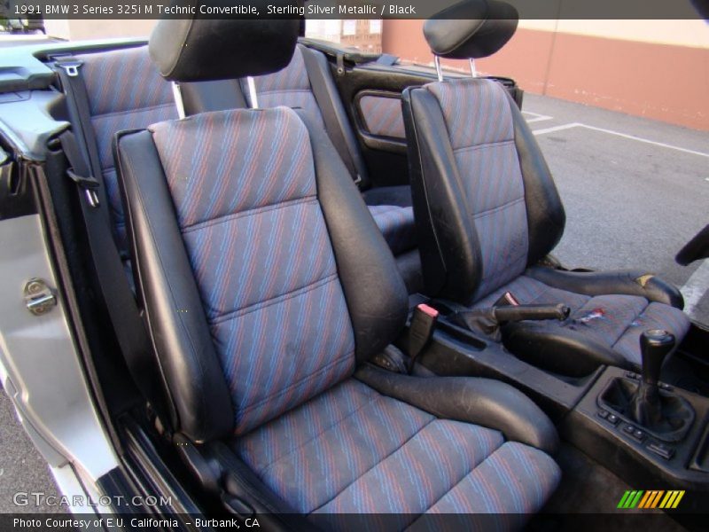  1991 3 Series 325i M Technic Convertible Black Interior