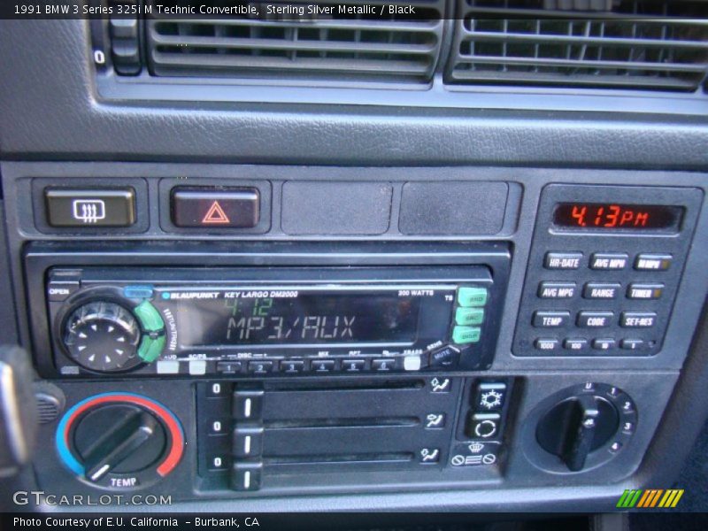 Controls of 1991 3 Series 325i M Technic Convertible