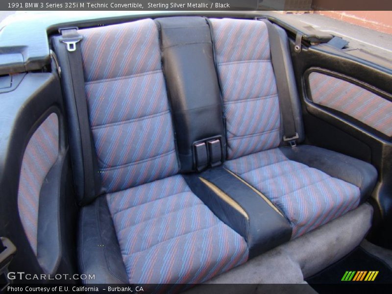Rear Seats - 1991 BMW 3 Series 325i M Technic Convertible