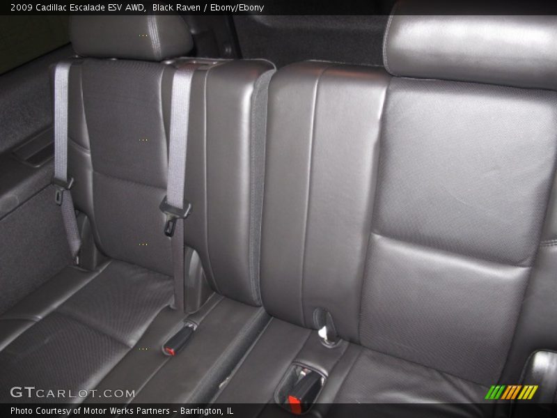 Black Raven / Ebony/Ebony 2009 Cadillac Escalade ESV AWD