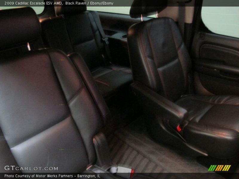 Black Raven / Ebony/Ebony 2009 Cadillac Escalade ESV AWD