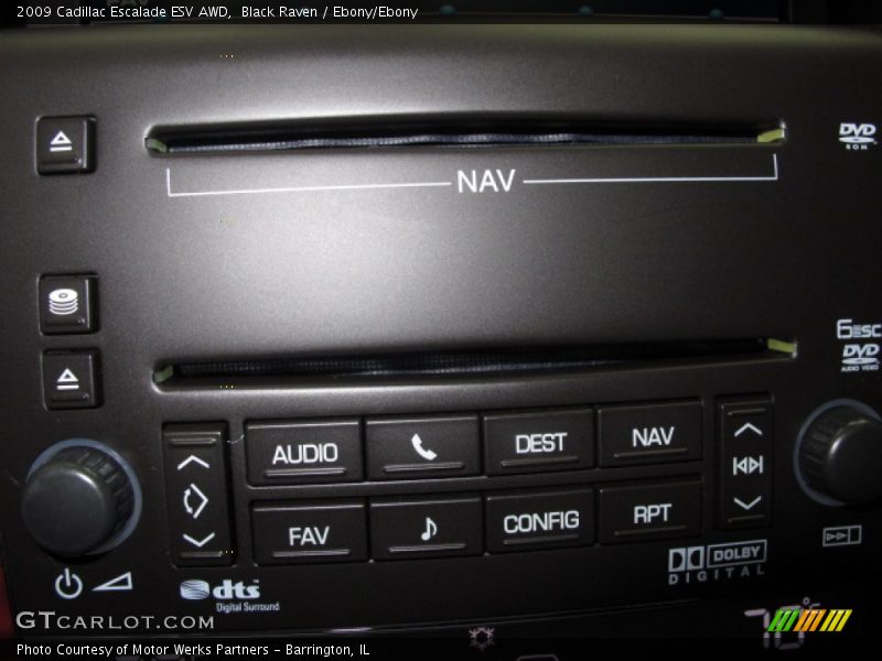 Black Raven / Ebony/Ebony 2009 Cadillac Escalade ESV AWD