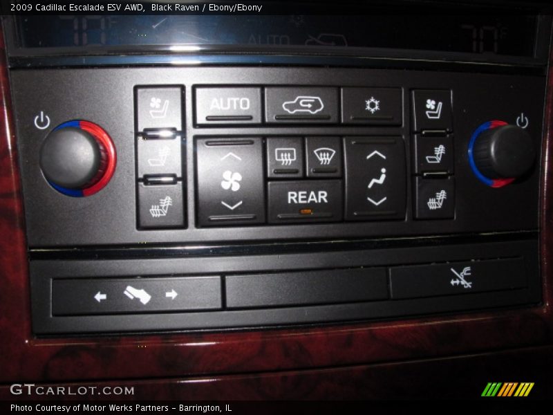 Black Raven / Ebony/Ebony 2009 Cadillac Escalade ESV AWD