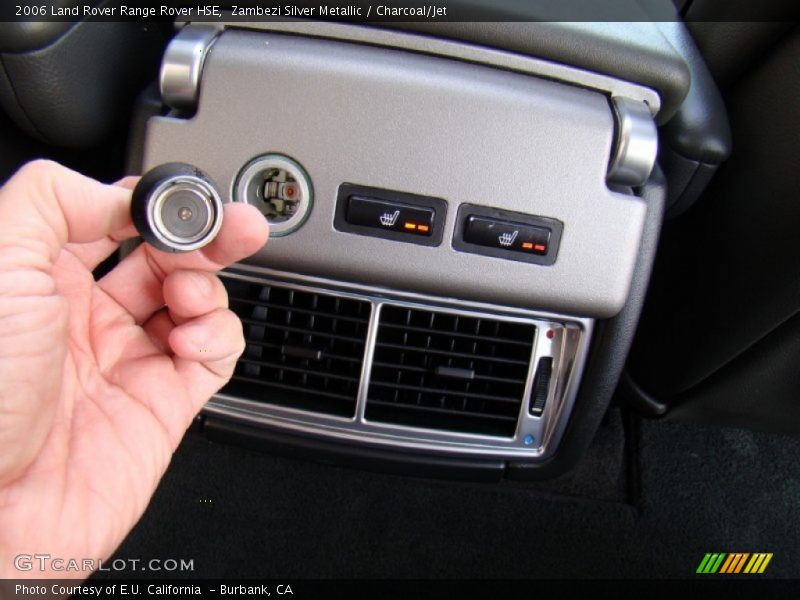 Zambezi Silver Metallic / Charcoal/Jet 2006 Land Rover Range Rover HSE