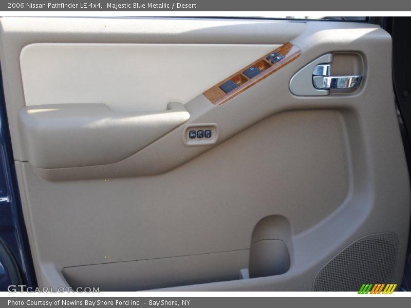 Majestic Blue Metallic / Desert 2006 Nissan Pathfinder LE 4x4