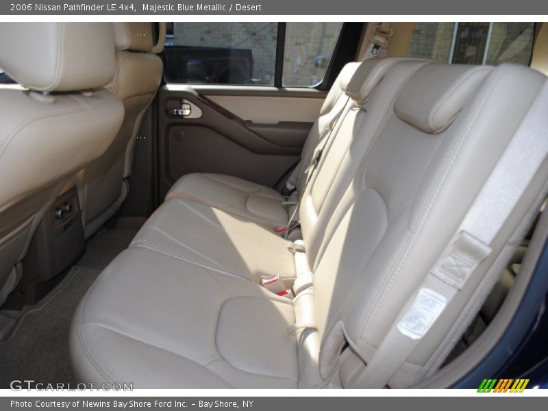 Majestic Blue Metallic / Desert 2006 Nissan Pathfinder LE 4x4