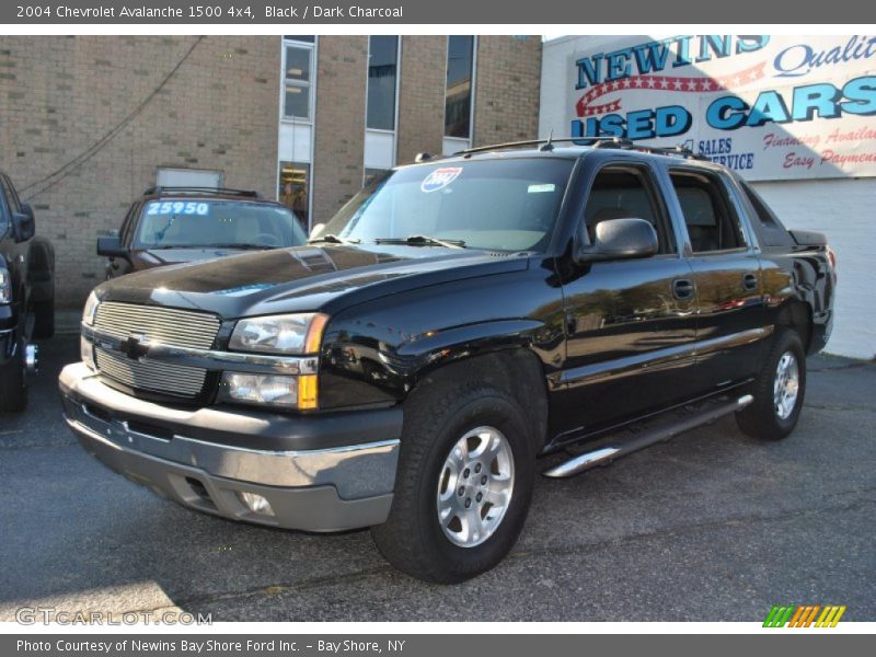 Black / Dark Charcoal 2004 Chevrolet Avalanche 1500 4x4