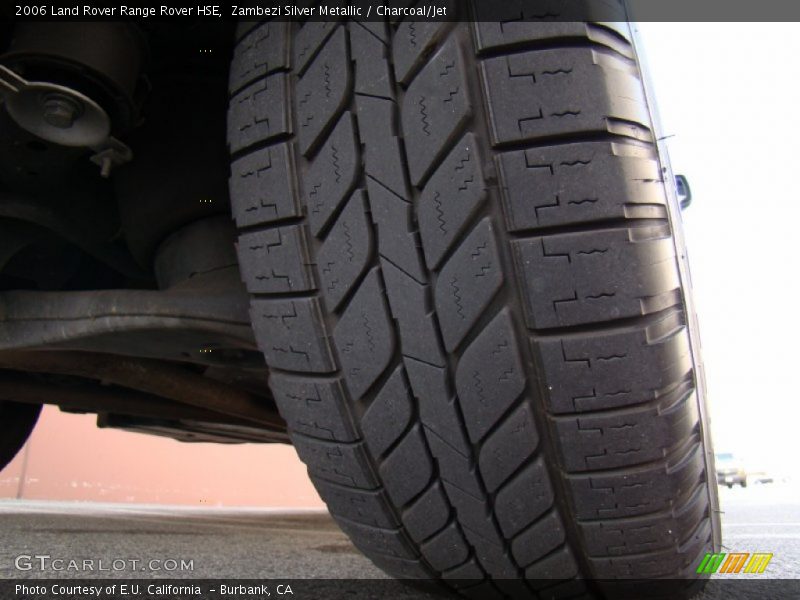 Zambezi Silver Metallic / Charcoal/Jet 2006 Land Rover Range Rover HSE