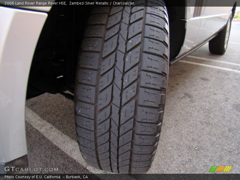 Zambezi Silver Metallic / Charcoal/Jet 2006 Land Rover Range Rover HSE