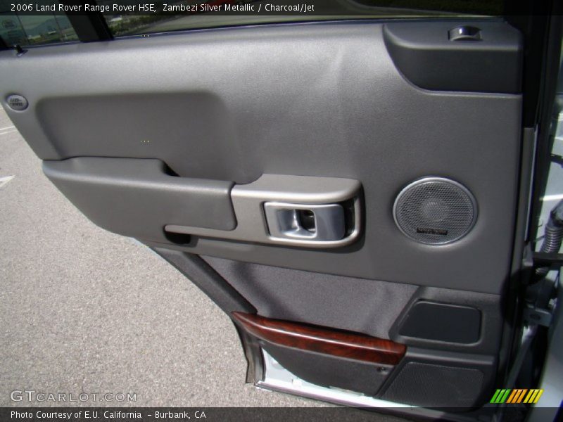 Zambezi Silver Metallic / Charcoal/Jet 2006 Land Rover Range Rover HSE